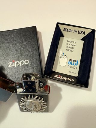 Zippo Sole e Luna Made in USA