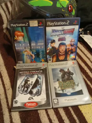 Lote 4 Juegos PlayStation 2