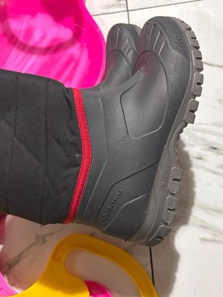 Tuta da sci bambina fucsia e blu