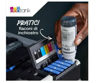 Botella Tinta Epson EcoTank 114 Cyan