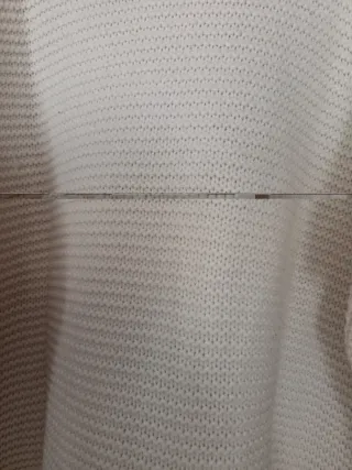 Maglione bianco oversize