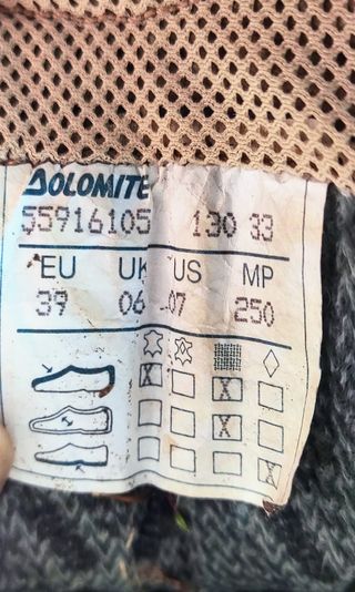 Scarponi Dolomite 39 Trek King - Ottimo Stato