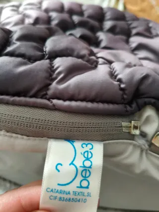 Saco invierno silla bebé marca bebe3