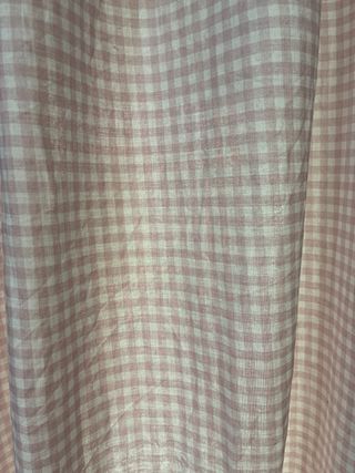 Cortinas Ikea Rosa y Blanco