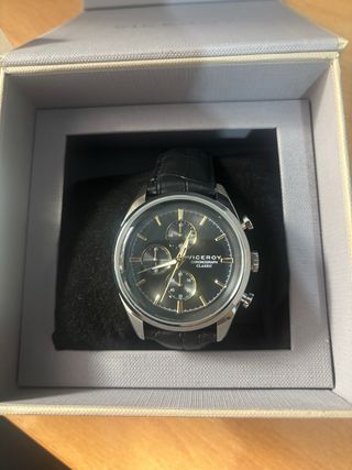 Reloj Viceroy Cronógrafo Piel Hombre 401379-17