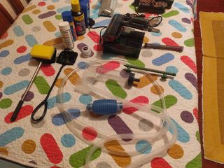 Accesorios de acuario pecera