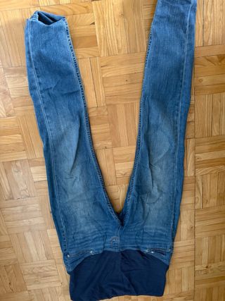 Pantalones premamá H&M Super Skinny Talla 42