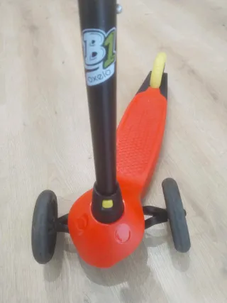 Patinete Oxelo B100 Rojo 3 Ruedas