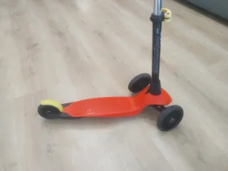 Patinete Oxelo B100 Rojo 3 Ruedas