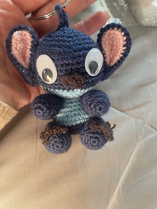 Llavero Crochet Pluto, stitch pantera rosa, piolin