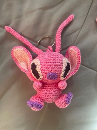 Llavero Crochet Pluto, stitch pantera rosa, piolin