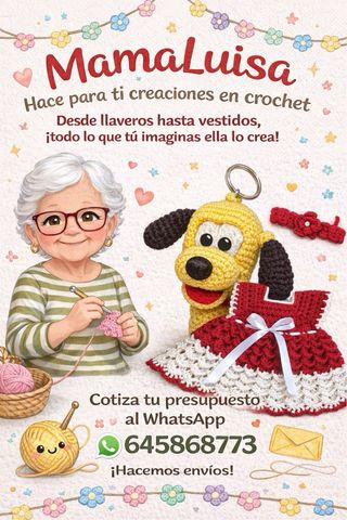 Llavero Crochet Pluto, stitch pantera rosa, piolin