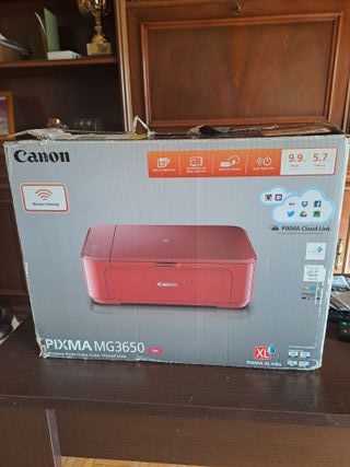 Impresora Canon PIXMA MG3650 Roja