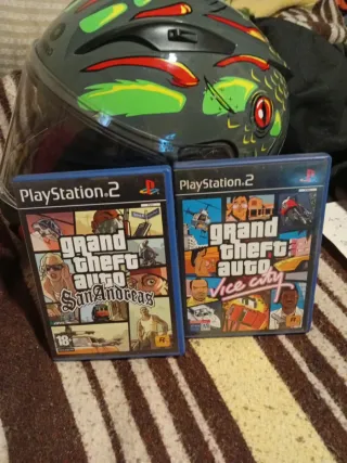 Pack/Lote GTA San Andreas y Vice City PS2
