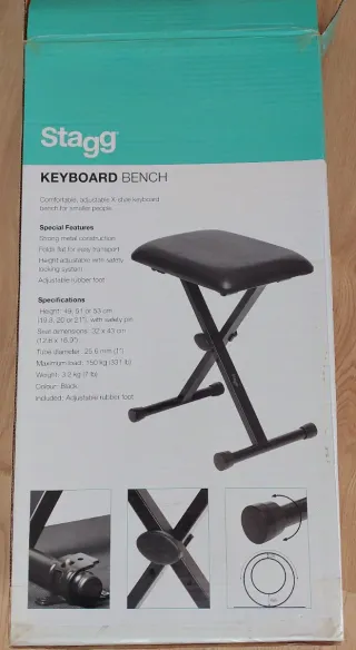 Teclado Yamaha EZ-220 con soporte y libro