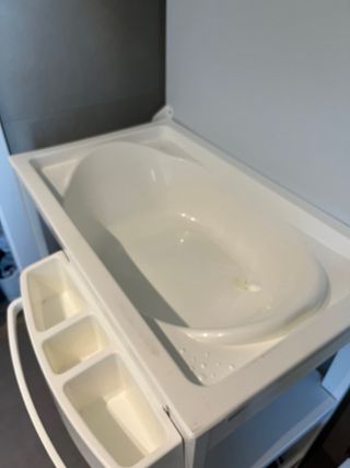 Cambiador bañera de bebes y niños marca Plastimyr