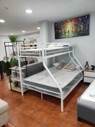 Litera Matrimonio Metal Blanco