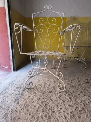 Conjunto muebles jardín