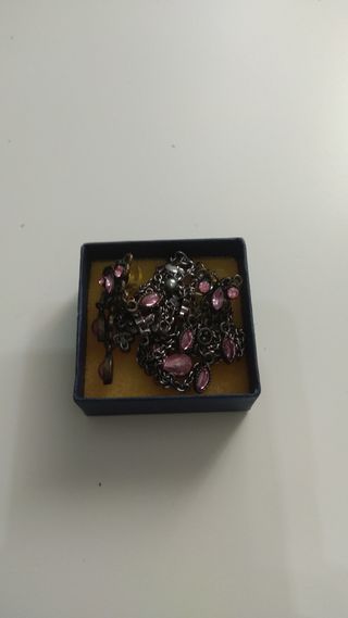 Collar y pendientes vintage a juego