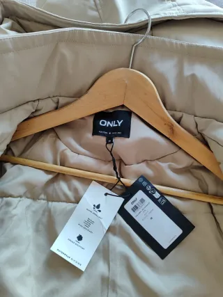 Abrigo/Parka Invierno ONLY Beige