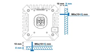 Tornillos y tuercas para bases Fanatec