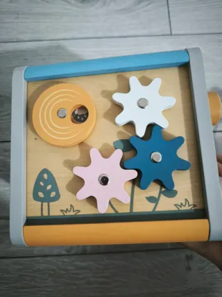 Cubo multiactividad madera