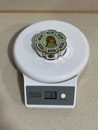 Cajita Plata 925 con Retrato