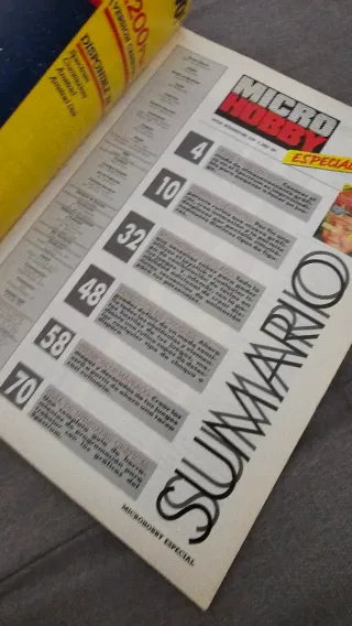 Revista Micro Hobby número 6 especial