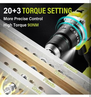 NUEVO! Taladro Atornillador Inalámbrico 21V