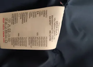 Chaqueta Geox Acolchada Azul