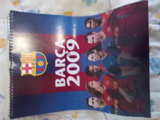 Calendario Barça 2009 Vintage