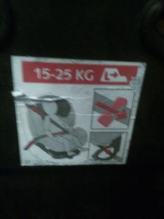 Silla coche Isofix grupos 1-2