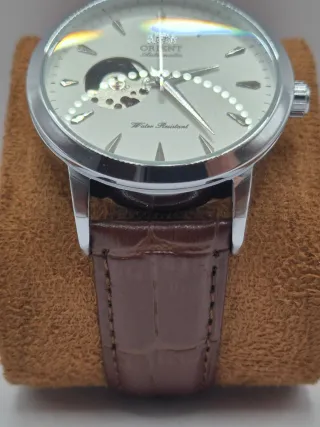 Reloj Mod Orient Automático Correa Marrón