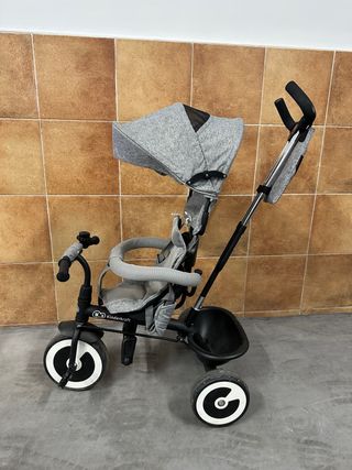 Triciclo Kinderkraft Evolutivo Gris