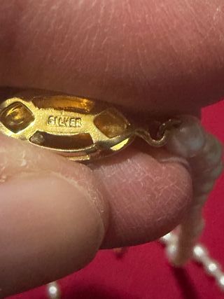 Collana girocollo di perle