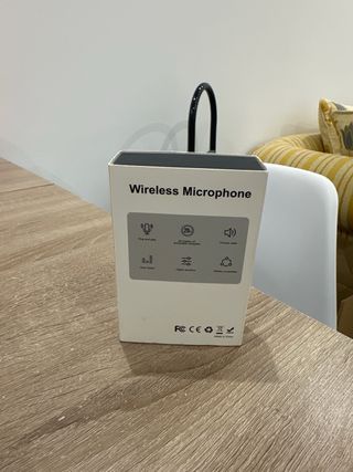 Micrófono Inalámbrico Rosa Tipo C
