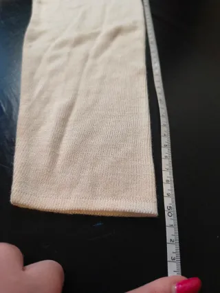 Cardigan a righe Panna e Marrone