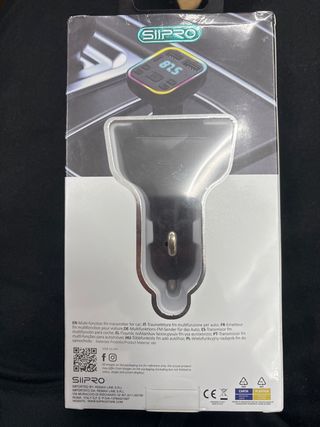 Trasmettitore FM Siipro Multifunzione Auto