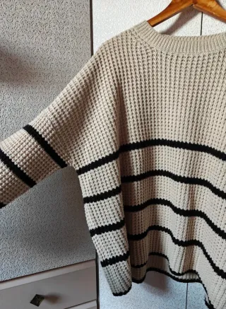 Jersey marrón rayas negras Inside seminuevo