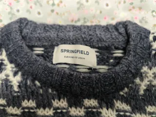 Jersey de lana Grandpa gris