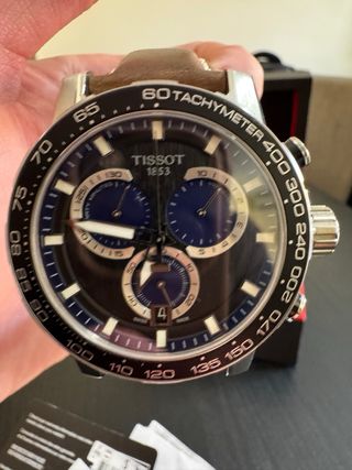 Reloj Tissot Chrono 1853 Esfera Azul
