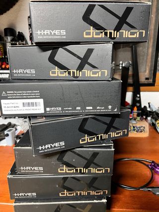 Frenos Hayes Dominio Morados Edición Limitada