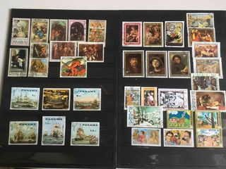 Sellos Arte Pintura Varios Países I