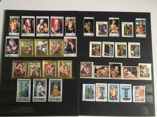 Sellos Arte Pintura Varios Países I