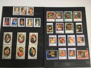 Sellos Arte Pintura Varios Países I