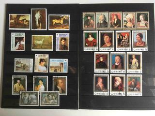 Sellos Arte Pintura Varios Países I