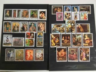 Sellos Arte Pintura Varios Países I