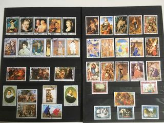 Sellos Arte Pintura Varios Países I