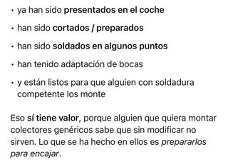 BMW E46 y E36 Colectores de competición iNOX