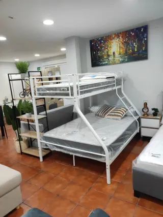 Litera Matrimonio Metal Blanco